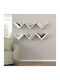 White Wall Shelf 129x22x24.5cm