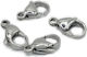 Steel Clasp Fish Hooks Silver Size Selection 9mm