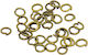 Metall Schmuckherstellungsmaterialien Bronz Link Auswahl Größe 7mm