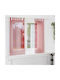 vidaXL Set Curtains Window With Tab Top Wine Red 140x175cm