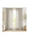 My Home Luxury Curtain With Pencil Pleat Gray 280x270cm