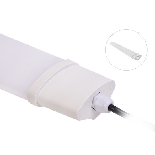 Lightex LED Commercial Linear Ceiling Lighting 36W Natural White IP65 120cm