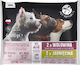 Pet Republic Wet Dog Food Pouches with Beef Lamb Calf and Meat Grain-Free 4x100gr