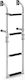 Costway Aluminum Ladder with 4 Steps