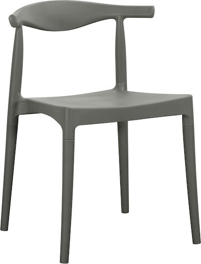Gartenstühle Polypropylen Alor Olive Grün 4 Stück 47x55x74cm