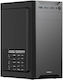 Krux Kiro Midi Tower Κουτί Υπολογιστή Μαύρο