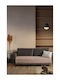 SteweHome Knitted Armchair Throw 115x201cm Brown