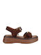 Γυναικεία Σανδάλια Flatforms Καφέ