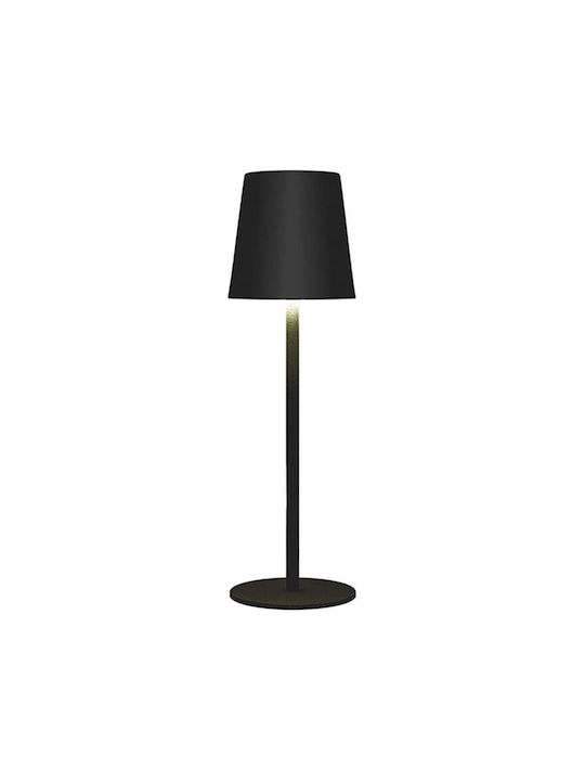 Anna's Collection Tischlampen mit Schwarzem Hut und Basis