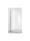 Crown Καμπίνα Ντουζιέρας με Συρόμενη Πόρτα 80x195cm Clear Glass Chrome