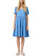 Damenkleid Blau