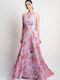 Summer Maxi Dress for Wedding / Christening Light Blue