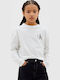 Kids Sweatshirt White
