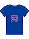Παιδικό T-shirt Μπλε Ρουά