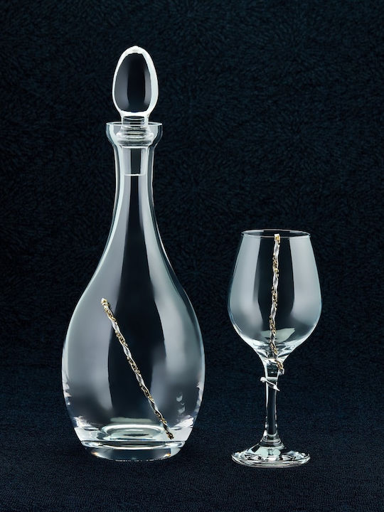 Georgiou Best Man Set in Gilt Silver 3 Pieces