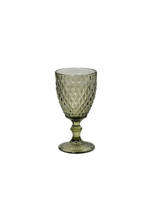 Espiel Tristar Set Water Glasses from Glass in Green Color 6 Pieces