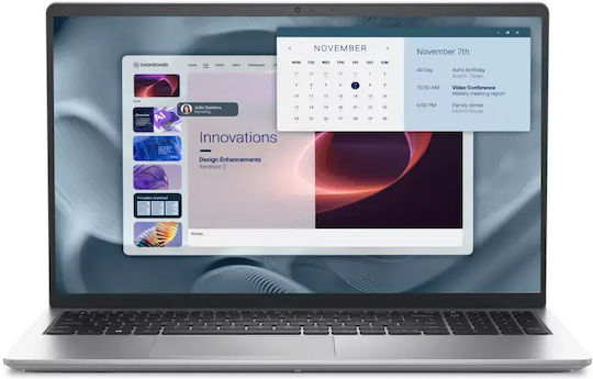 Dell Pro 15 Essential 15.6" IPS Full HD 120Hz (i5-1334U/8GB/500GB SSD/Windows 11 Pro) (Международен английски език клавиатура)
