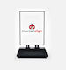 LED Sign One-Sided Waterproof 70x100cm TE-LD-WDPR-70100