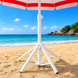 Strand Sonnenschirm Anker Metall Weiß Strand Sonnenschirm Anker Metall Weiß