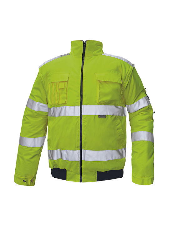 Cerva Clovelly Work Jacket Reflective for Winte...