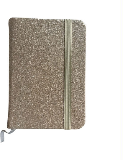 Maxleaf Notebook A5 80 Sheets Ruled with Pen Case Gold