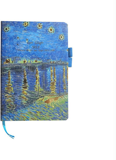 Maxleaf Notebook A5 80 Sheets Ruled with Blue Pen Case