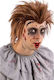 Karnevalsschminke Clown Wunden Gesichtstatoo