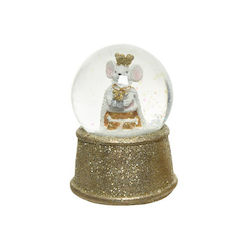 Geschenk mit Weihnachts Schneekugeln Geschenk mit Weihnachts Schneekugeln