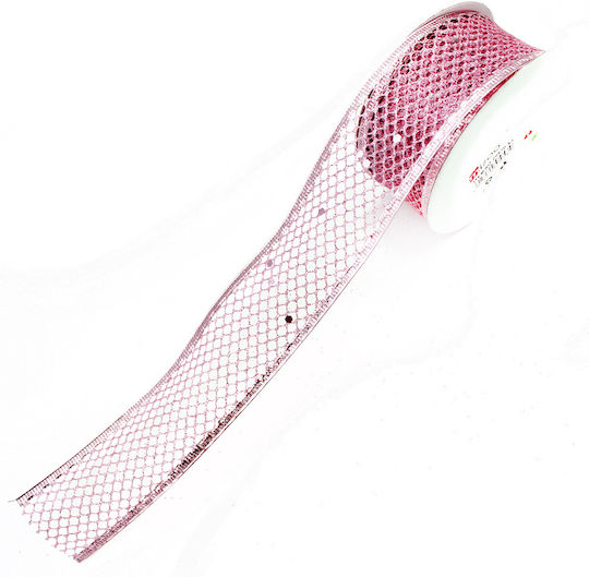 Weihnachtsgirlande Rosa 280x4cm