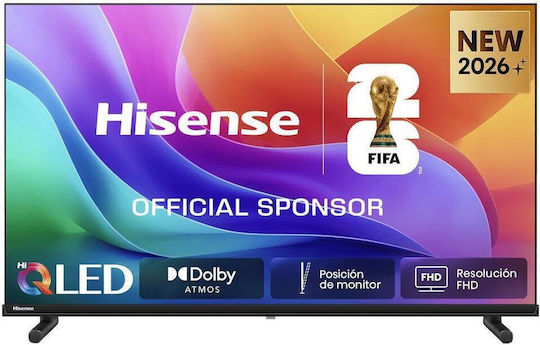 Hisense Smart Fernseher 50 Zoll Volle HD QLED A5S HDR (2026) 50A5S