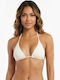 Top Bikini Triunghi Alb