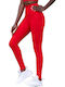 Everyday Women's Leggings High Waist & Push Up Red
