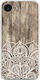Handyhülle Holz Mandala iPhone 17e Flexible Tpu Transparente Silikon