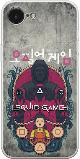 Squid Game Iphone 17e Flexible TPU Transparent Silicone Case