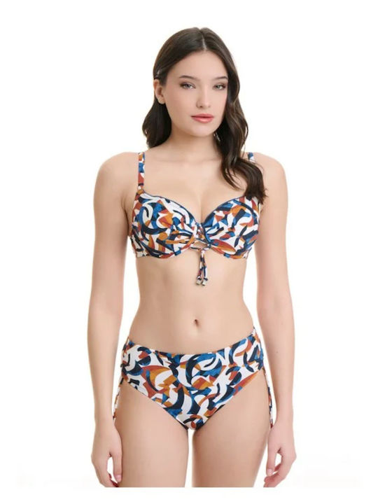Bikini Slip Ψηλόμεσο Multi Color