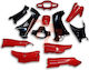 Suit Mode As Kriss 115 Red Black Leg Covers