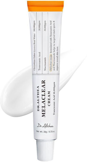 Dr. Althea Melaclear Moisturizing Night Face Cream Against Blemishes & Acne with Niacinamide & Ceramides 20gr