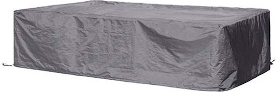 Perel Waterproof Protective Cover Set for Living Room 260x200x80cm in Gray Color