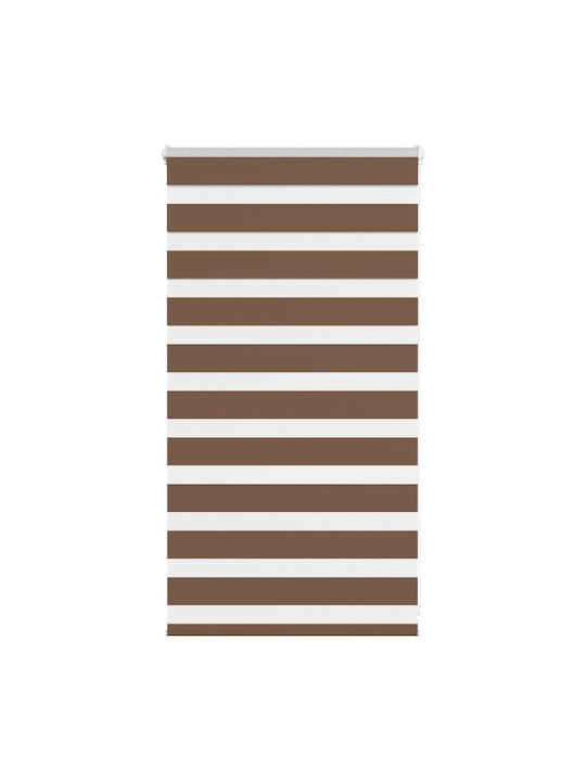 vidaXL Fabric Blind in Brown Colour W75xH100cm