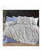 MayHome MayHome Coverlet Set Single Cotton & Polyester Floral 160x240cm
