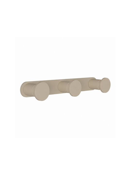 Pam & Co Triple Bathroom Hook With Screws 3.5x2...