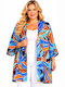 Damen Strickjacke Blau