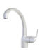 Sanitec Jolla Kitchen Faucet Counter White