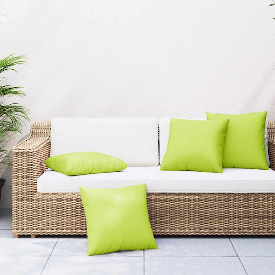 vidaXL Perna De Canapea Verde Deschis 60x60cm