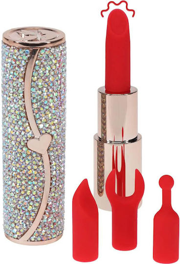 Shots Sparkle Mini Vibrator G-Spot Cu Telecomandă 2.8cm Roșu