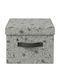 Plastic Storage Box with Lid White 35x30x20cm