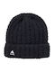 Beanie Unisex Strickmütze in Schwarz