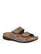 Men's Sandals In Brown Colour