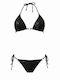 Set Bikini Τριγωνάκι & Brazil Μαύρο