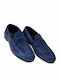 Suede Herren Freizeitschuhe Blau